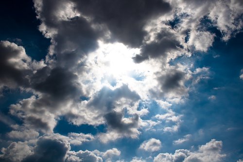 clouds  sky  landscape