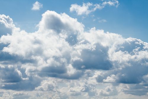 clouds sky clouds form