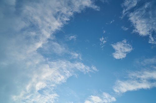clouds  blue  air
