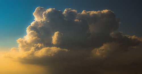 clouds  sky  sunset