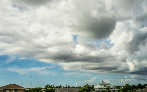 clouds florida landscape