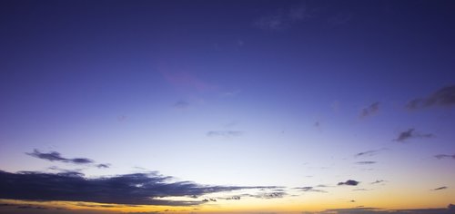 clouds  sky  sunset