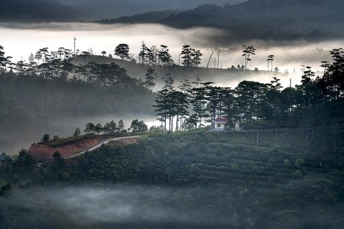 clouds  dawn  vietnam