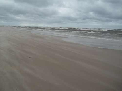 clouds storm the baltic sea