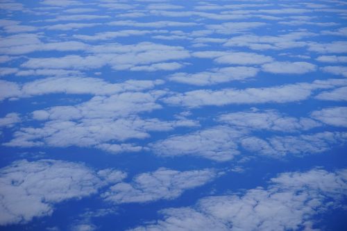 clouds sky above the clouds