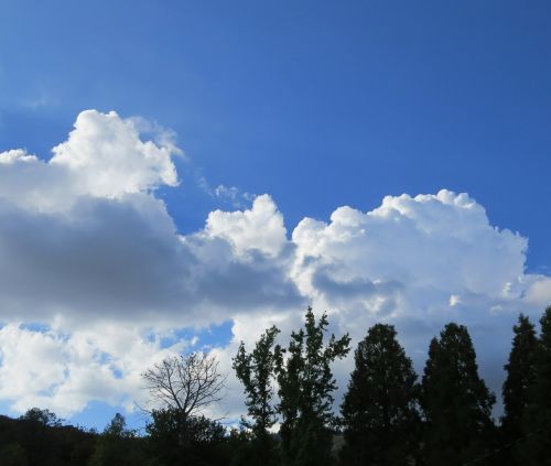 clouds storm sky