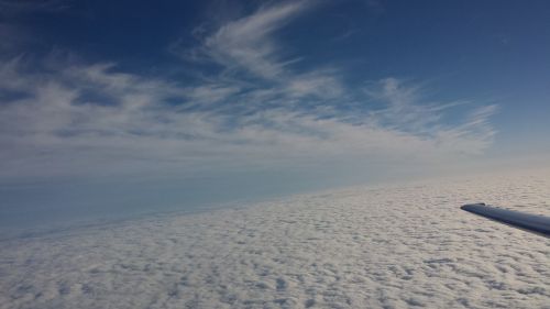 clouds sky morning