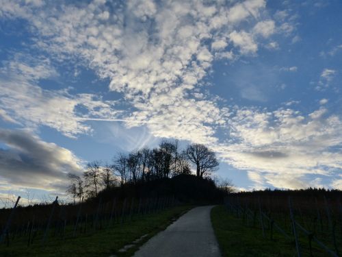 clouds sky nature