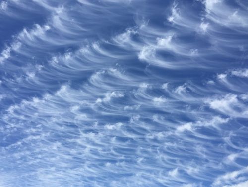 clouds waves plumes