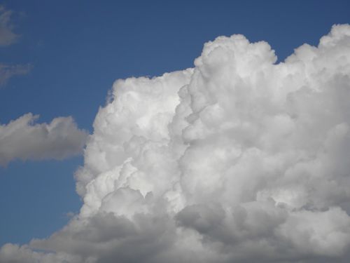 clouds scenery sky