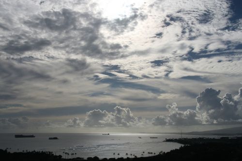 clouds sky nature