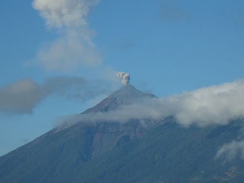 volcano guatemala landscape