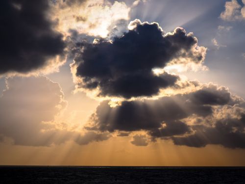 clouds abendstimmung sunset