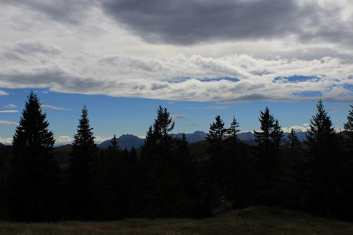 clouds dark clouds blue