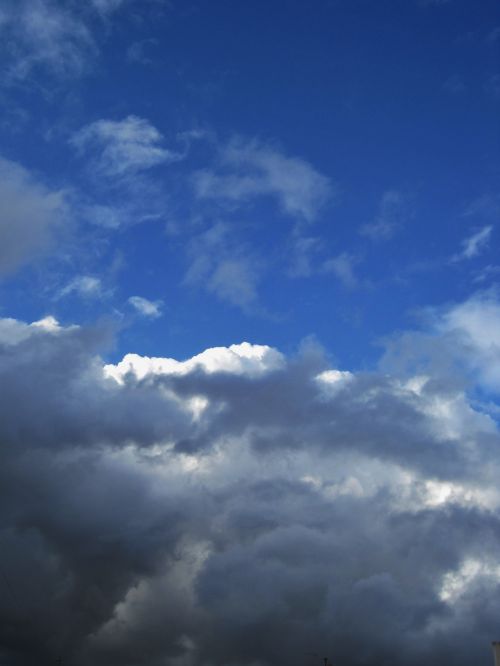 Clouds Catching Light