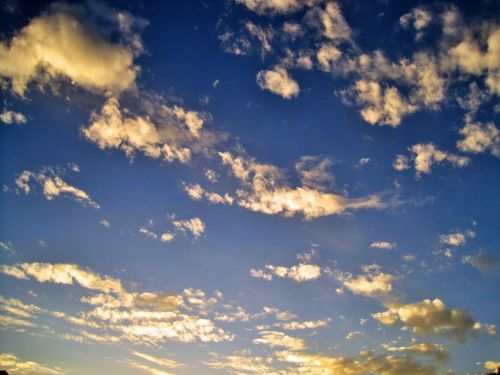 Clouds Into The Distance