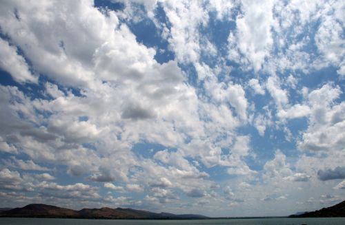 Clouds Moving Across The Sky