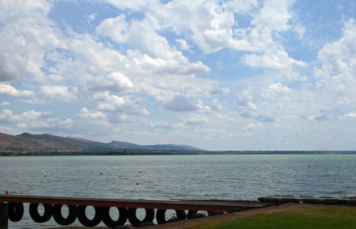 Clouds Over Jetty On Hartbeespoort