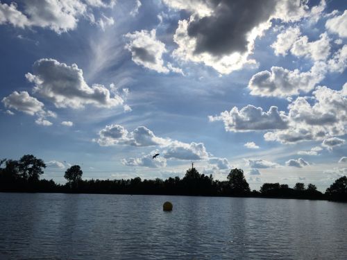 Clouds Over The Lake