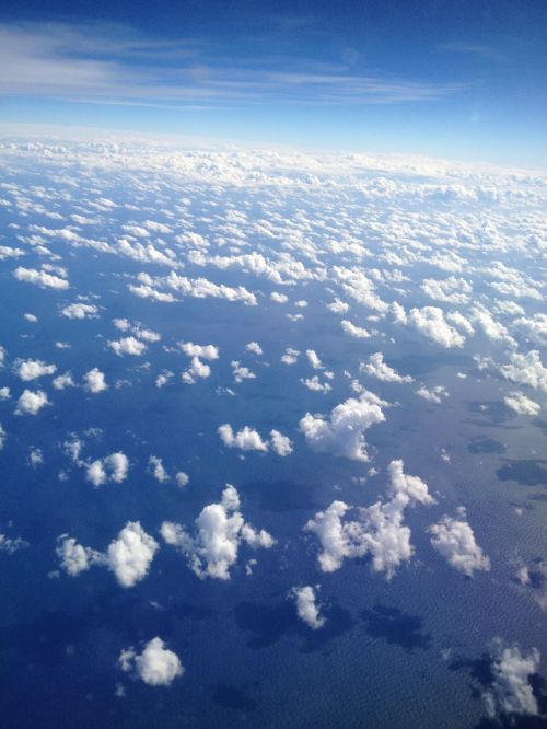 Clouds Over The Ocean