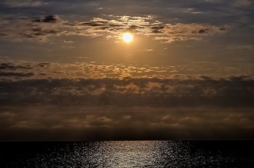 cloudscape sunset sky