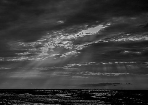 cloudscape sunset sky