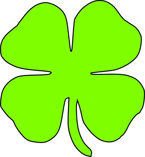 clover luck green