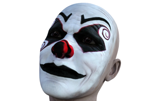clown sad spooky