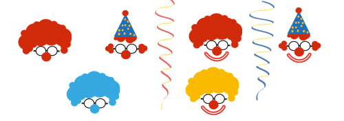 clown carnival deco