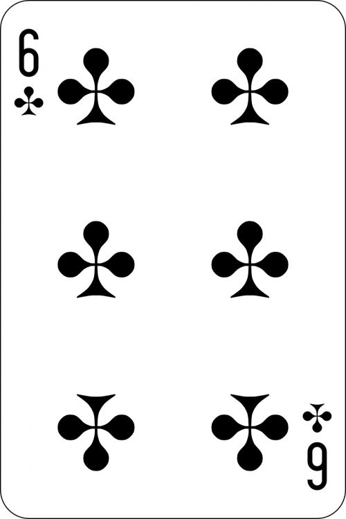 clubs six deck