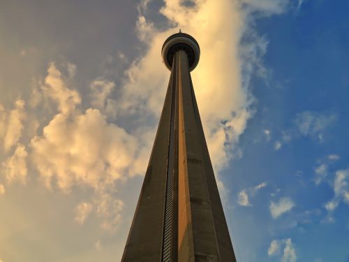 cntower tower sky