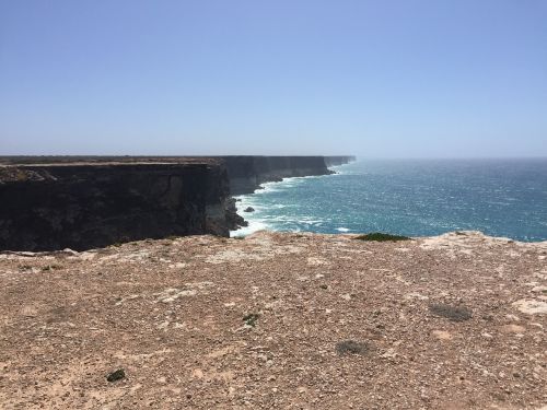 coast cliff ocean