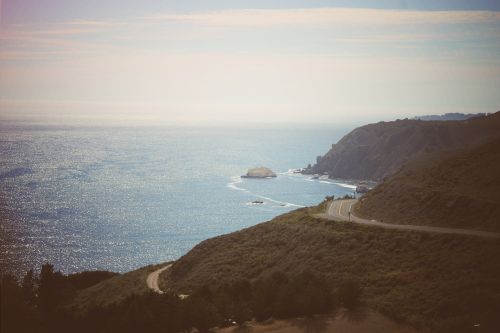 coast california ocean