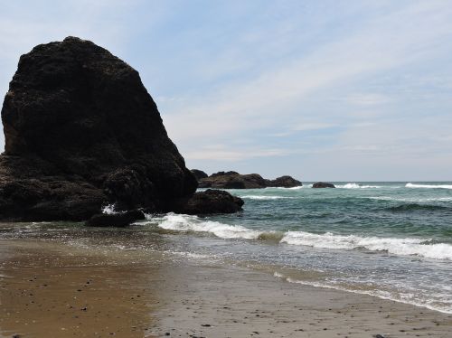 coast oregon coast ocean