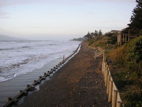 coast tide ocean