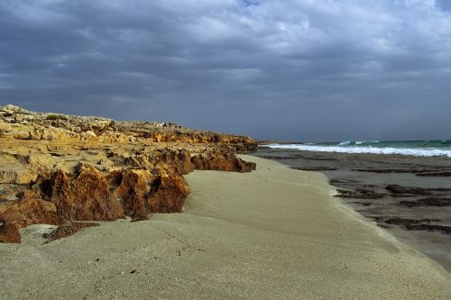 coast beach sand