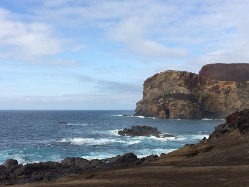 coast landscape rock