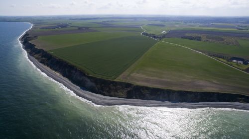 coast paragliding baltic sea