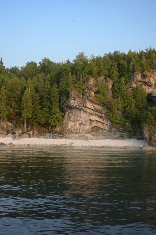 coast cliff rocks