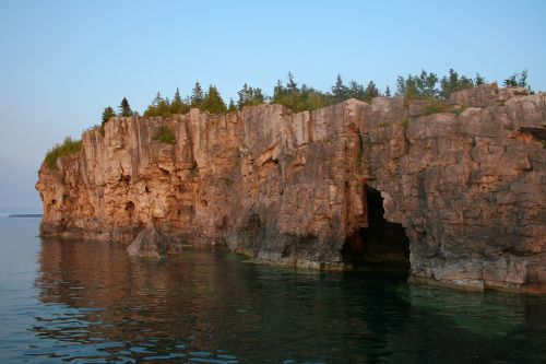 coast cliff rocks