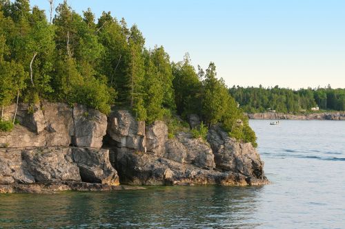 coast cliff rocks