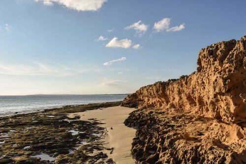 coast cliff coastline