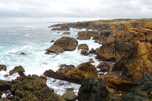 coast  rocks  sea