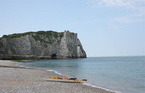 coast cliff etretat