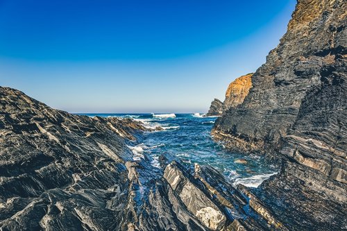 coast  cliffs  rocks
