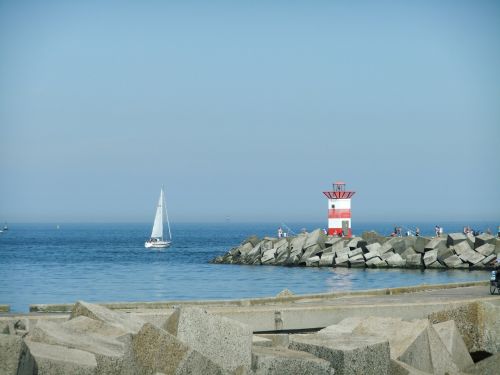 coast lighthouse sea