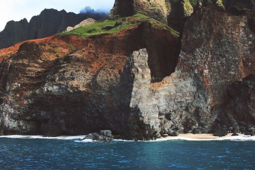 coast shore cliffs