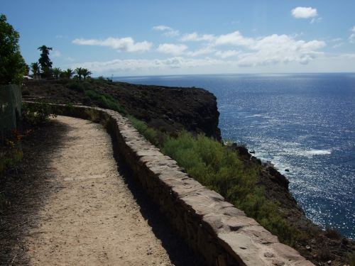 coast sea walk canary islands