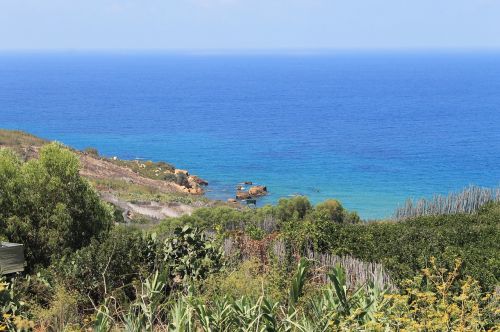 coast gozo mediterranean