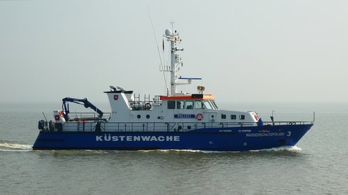 coast guard  wilhelmshaven  north sea